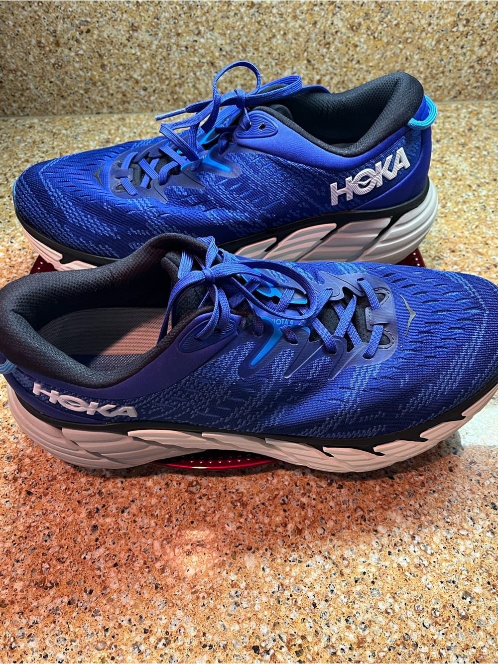 Hoka One One Gaviota 4 Royal Blue Running Shoes size 11.5 D Men’s